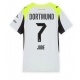 Borussia Dortmund Jobe Bellingham #7 Replike Gostujuci Dres za Ženska 2025-26 Kratak Rukav